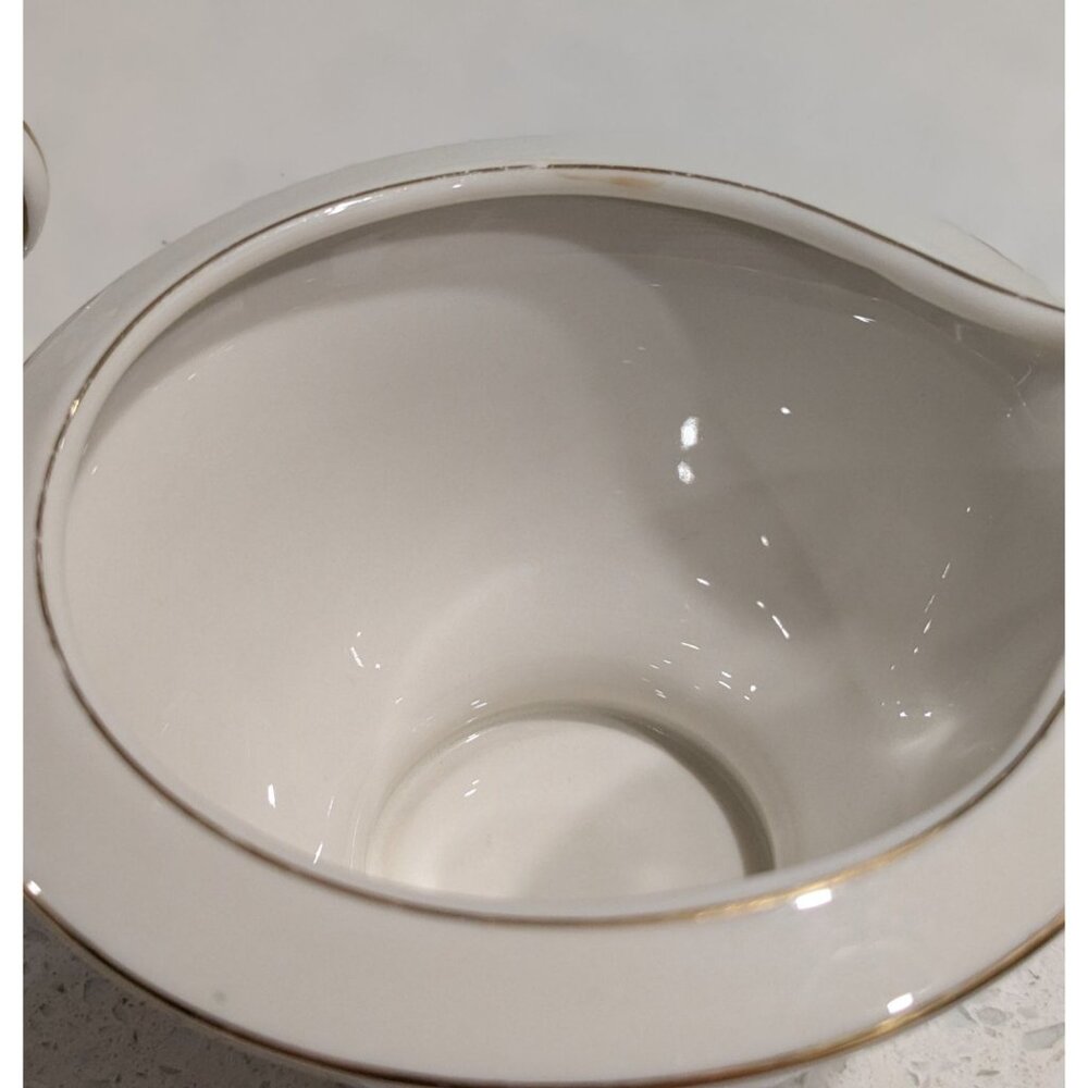 Vintage Theodore Haviland Apple Blossom Cream Sugar Set - Picture 7 of 16